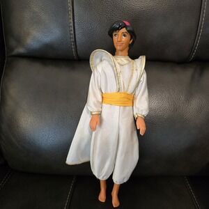 Disney Aladdin Prince Ali Fashion Doll 1990s White Outfit